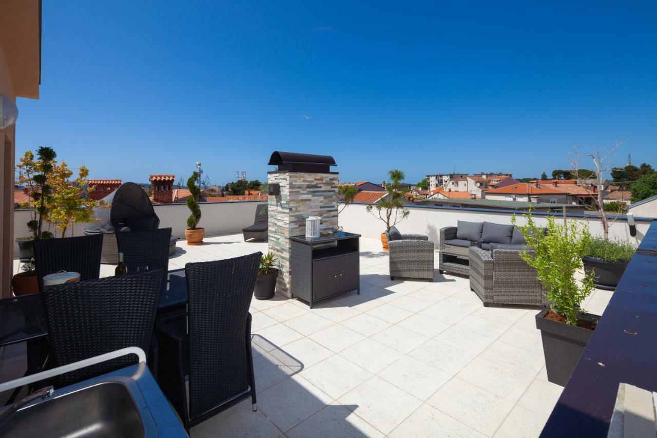 Luxury Apartment With Private Rooftop Terrace Póla Kültér fotó